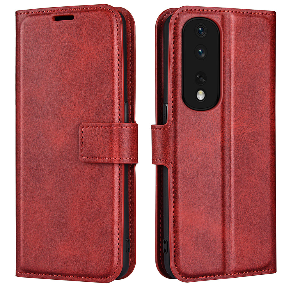 For Honor 80 Pro 5G PU Leather Stand Wallet Case Calf Texture Square Magnetic Clasp Book Style Phone Cover For Honor 80 Pro 5G PU Leather Stand Wallet Case Calf Texture Square Magnetic Clasp Book Style Phone Cover
